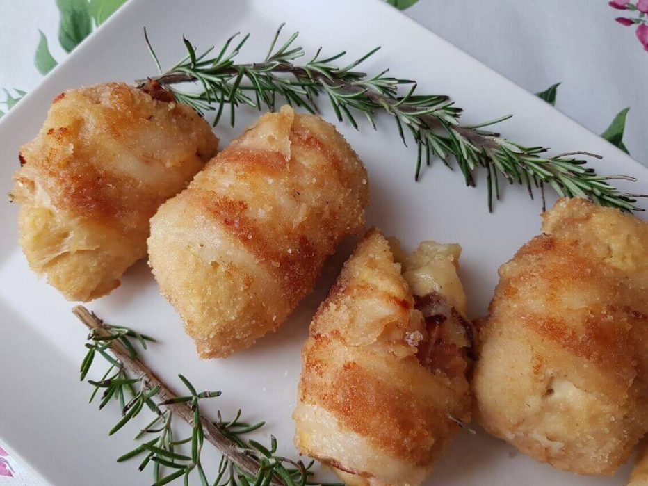 Involtini di pollo e pancetta
