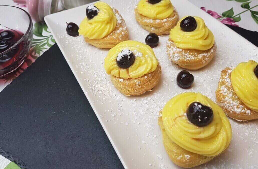 ZEPPOLE DI SAN GIUSEPPE AL FORNO