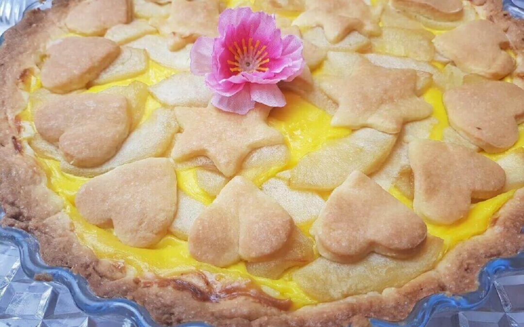 CROSTATA CON CREMA PASTICCERA