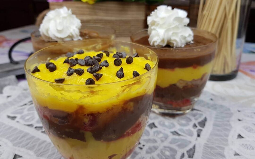 ZUPPA INGLESE CON PAN DI SPAGNA
