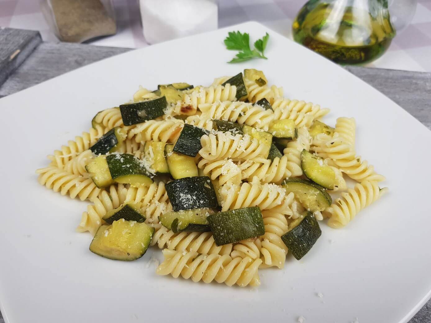 Pasta con zucchine