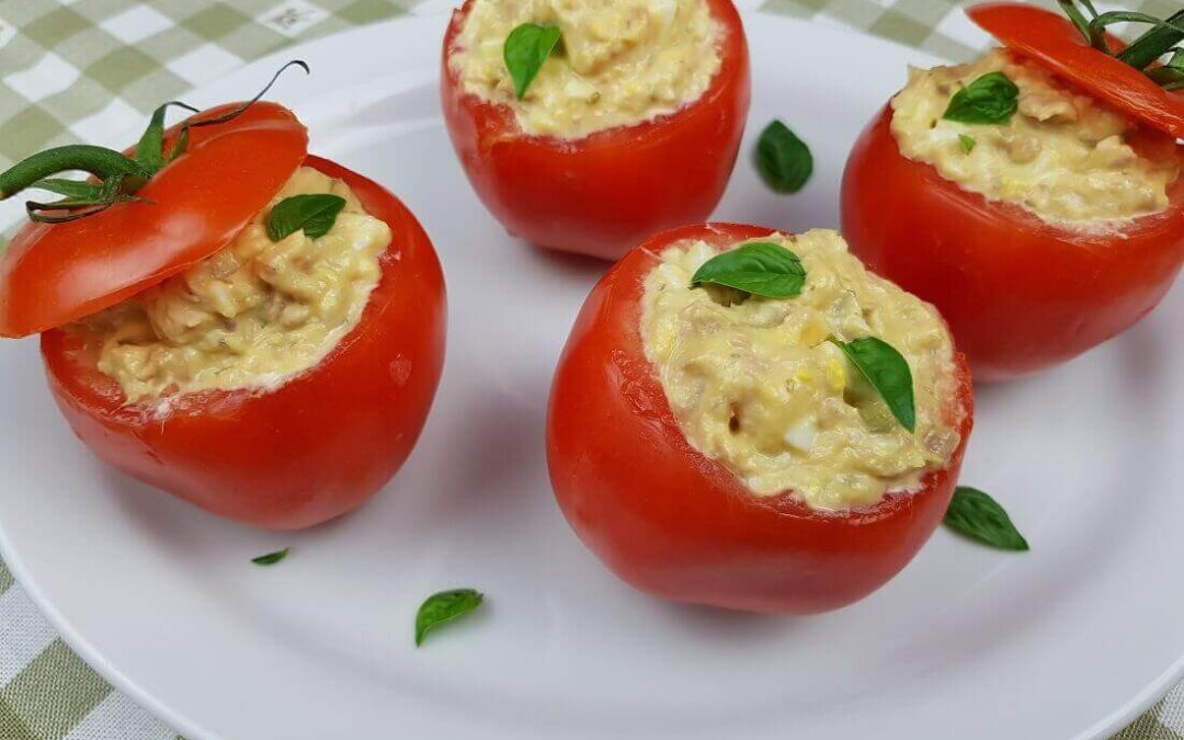 POMODORI RIPIENI CON TONNO
