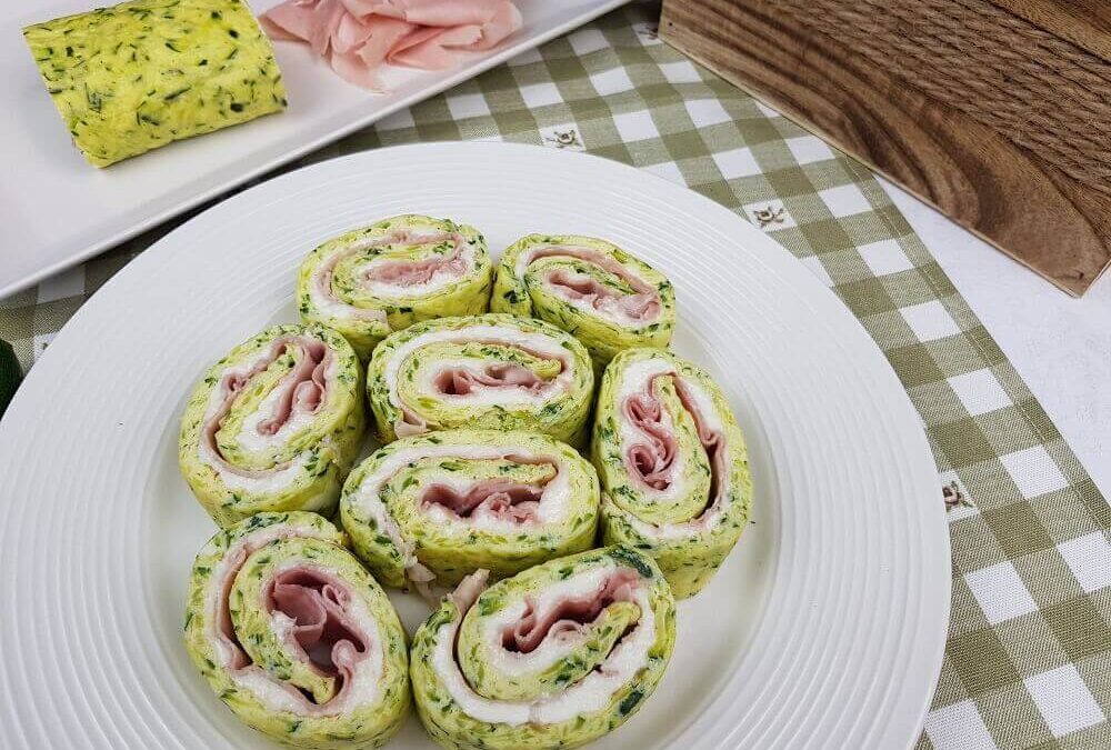 ROTOLO DI FRITTATA AL FORNO CON ZUCCHINE