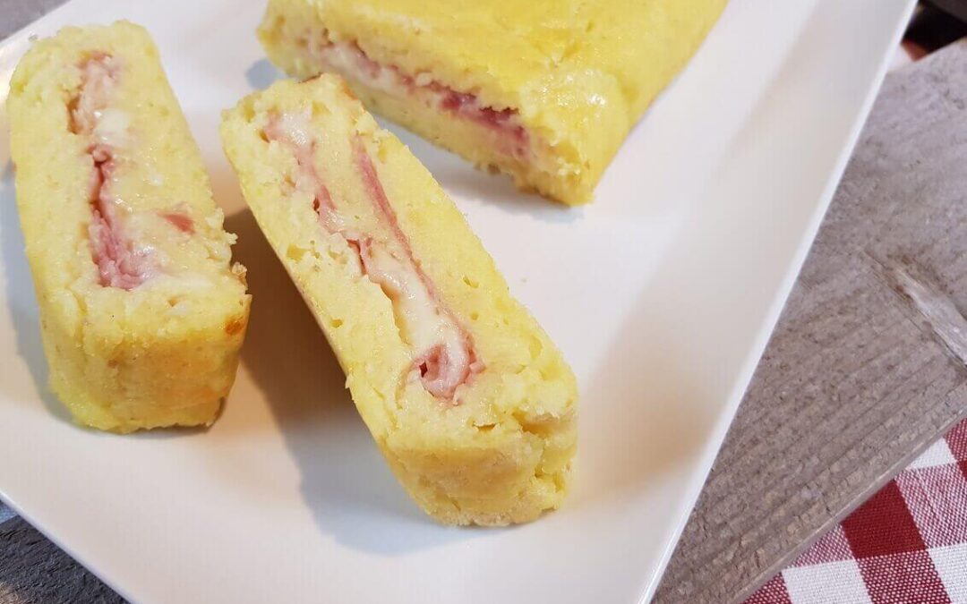 ROTOLO DI PATATE FARCITO AL FORNO