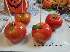Mele Caramellate di Halloween