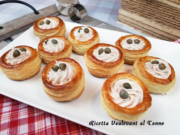 RICETTA VOL AU VENT AL TONNO