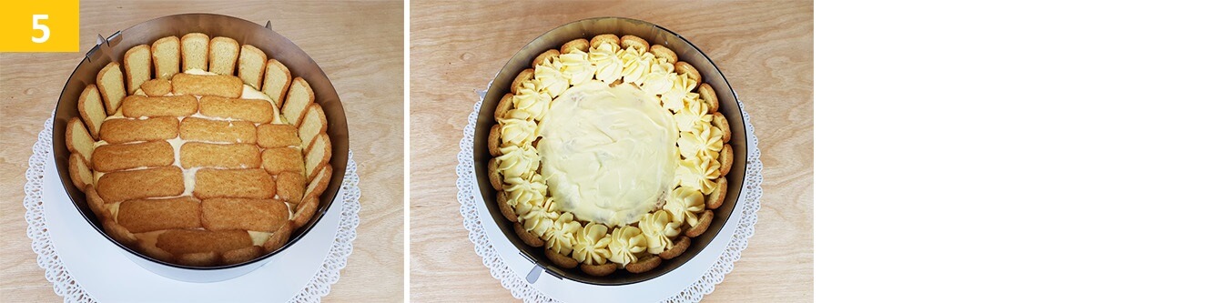 Terminare la Torta con Ciuffetti di Crema al Mascarpone