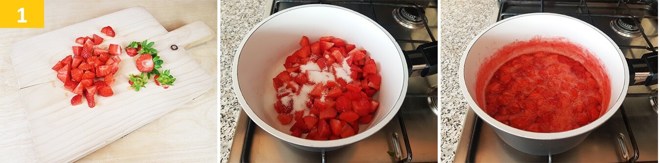 Preparare la Glassa alle Fragole