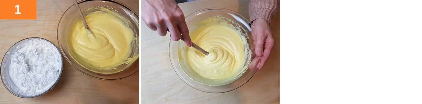 Passaggi per il Tiramisù al Latte