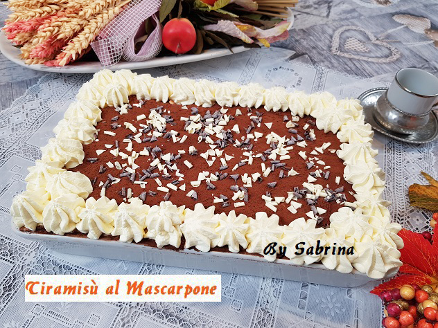 Tiramisù con Savoiardi fatti in Casa