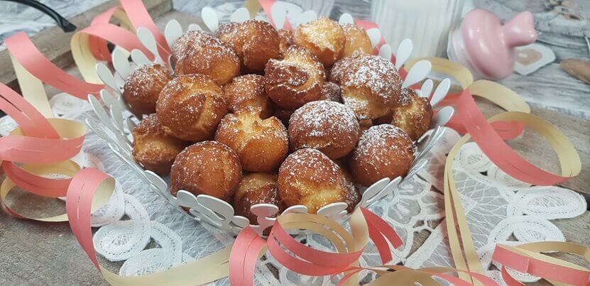 Castagnole o Favette di Carnevale